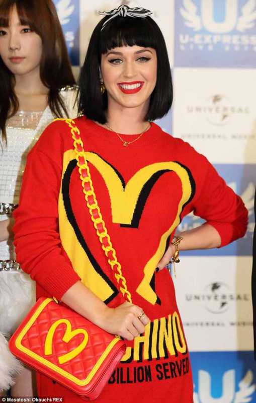 Katy Perry McDonald's Dress