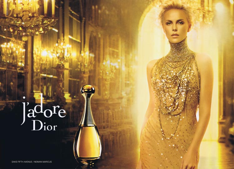 charlize theron dior